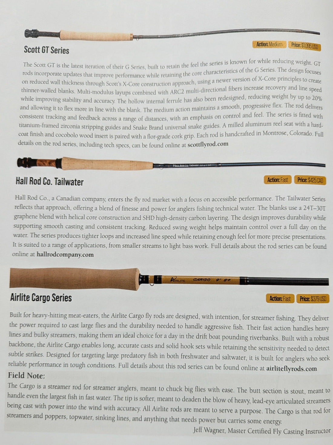 The Journey Is Just Beginning: Hall Rod Company in Fly Fusion Magazine