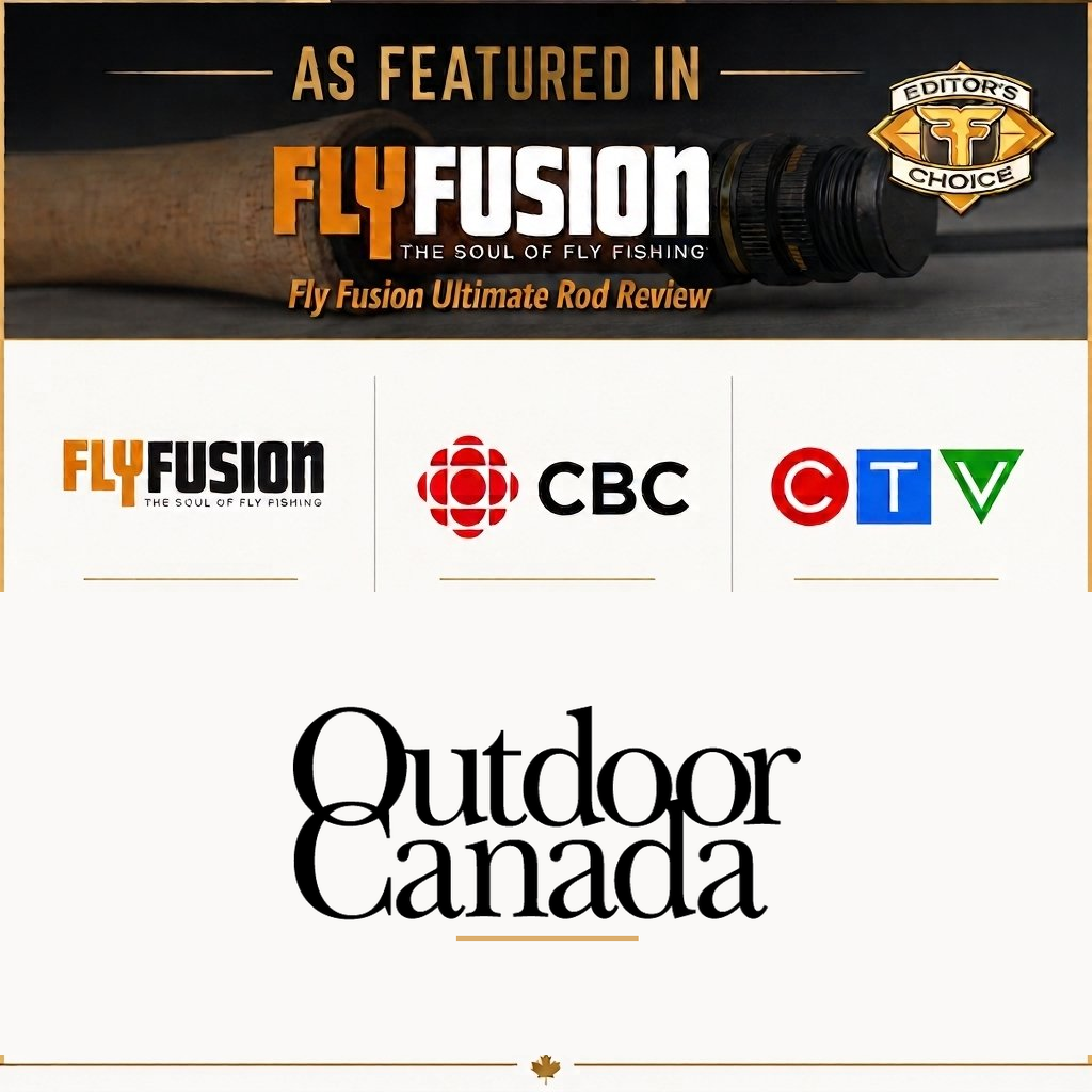 Hall Rod Company press coverage — Fly Fusion Editor's Choice, CBC, CTV, Outdoor Canada